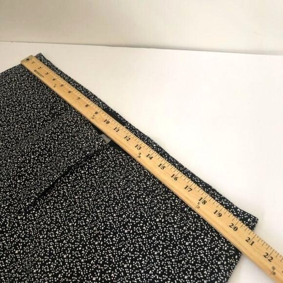 Cynthia Rowley Capris Pants Black White Polka Dots Plus Size 20W - Picture 7 of 9